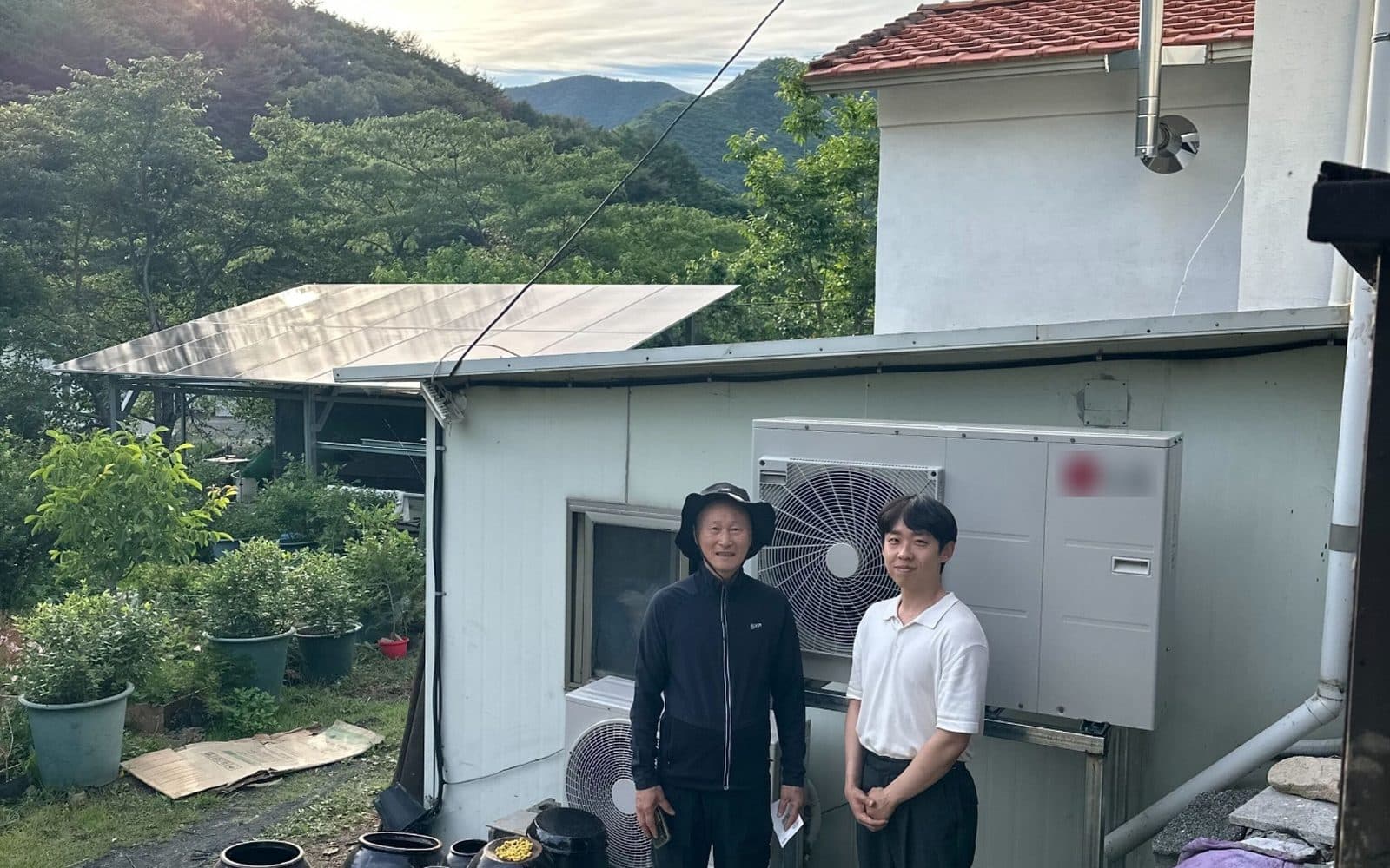 경북 경주 단독주택 히트펌프 설치 사진 2